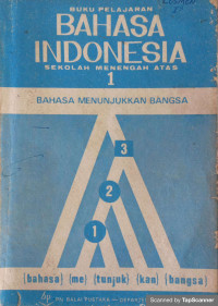 Buku Pelajaran Bahasa Indonesia Sekolah Menengah Atas 1 Bahasa Menunjukkan Bangsa