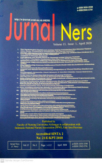 Jurnal Ners Volume 15, Issue 1, April 2020