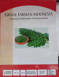 Image of Jurnal Farmasi Indonesia, Journal Of Indonesian Pharmaceutical, Vol. 16, No.2 November 2019