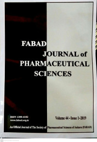 The FABAD Journal Pharmaceutical Sciences Volume 44 Issue 1 2019