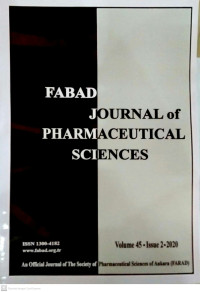 The FABAD Journal Pharmaceutical Sciences Volume 45 Issue 2 2020