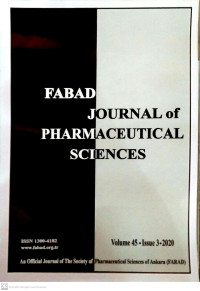 The FABAD Journal Pharmaceutical Sciences Volume 45 Issue 3 2020