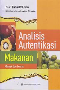 Analisis Autentikasi  Makanan Minyak dan Lemak