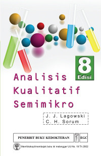 Analisis Kualitatif Semimikro. edisi.8