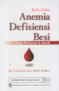 Image of Buku Saku Anemia Defisiensi Besi Masa Prahamil & Hamil