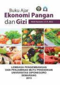 Buku Ajar Ekonomi Pangan Dan Gizi