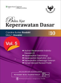 Buku Ajar Keperawatan Dasar Vol.5 Edisi 10