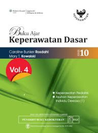 Buku Ajar Keperawatan Dasar Vol. 4