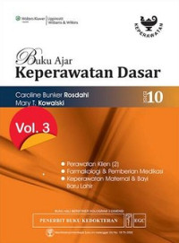Buku Ajar Keperawatan Dasar Volume 3 Edisi 10