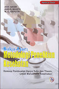 Buku Ajar Metodologi Penelitian Kesehatan