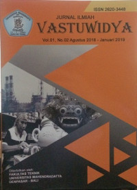 Jurnal Ilmiah Vastuwidya Vol.01, No. 02 Agustus 2018 -Januari 2019