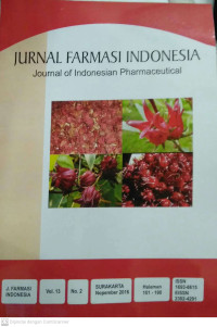 Jurnal Farmasi Indonesia, Journal Of Indonesian Pharmaceutical, Vol. 13, No.12 November 2016