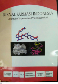 Jurnal Farmasi Indonesia, Journal Of Indonesian Pharmaceutical, Vol. 14, No.2 November 2017