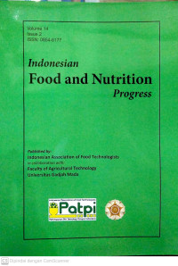 Indonesia Food and Nutrition Progress Volume 14 Issue 2 2017