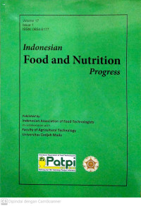 Indonesia Food and Nutrition Progress Volume 17 Issue 1 2020