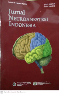 Jurnal Neuroanestesi Indonesia Volume 07 Nomor 01 2018