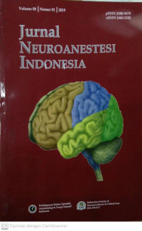 Jurnal Neuroanestesi Indonesia Volume 08 Nomor 01 2019