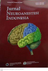 Jurnal Neuroanestesi Indonesia Volume 08 Nomor 03 2019