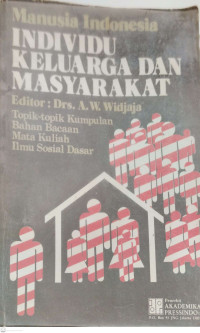 Manusia Indonesia . Individu Keluarga dan Masyarakat