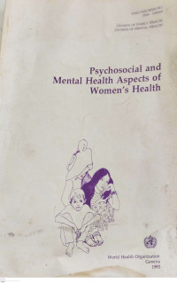 Psychosocial and Mental Health Aspects of Women’s Health