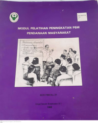 Modul Pelatihan Peningkatan PSM Pendanaan Masyarakat