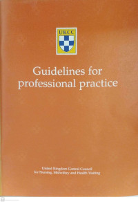 Guidelines for Professional Practice