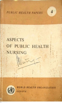 Aspects of Public Health Nursing