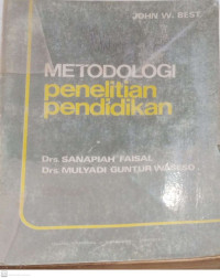 Metodologi Penelitian Pendidikan