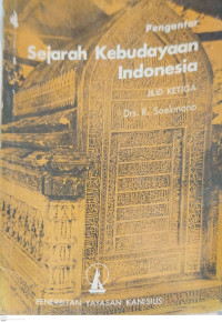 Pengantar Sejarah Kebudayaan Indonesia jilid 3