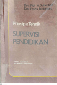 Prinsip & Tehnik Supervisi Pendidikan