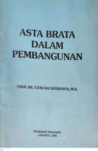 Asta Brata dalam Pembangunan