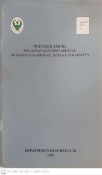 Petunjuk Teknik Pelaksanaan Operasional Jabatan