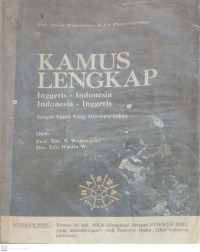 Kamus Lengkap Inggris-Indonesia Indonesia-Inggris