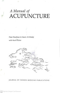 A Manual of Acupuncture