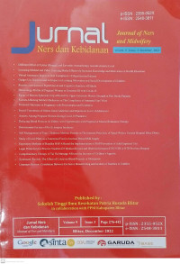 Jurnal Ners dan Kebidanan (Journal of Ners and Midwifery) Volume 9 Issue 3 December 2022