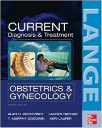 Current Diagnosis & Treatment Obstetrics & Gynecology