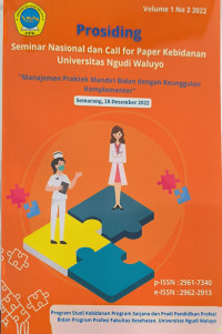 Prosiding Seminar Nasional dan Call for Paper Kebidanan Universitas Ngudi Waluyo 