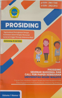 Prosiding Seminar Nasional dan Call for Paper Kebidanan Universitas 