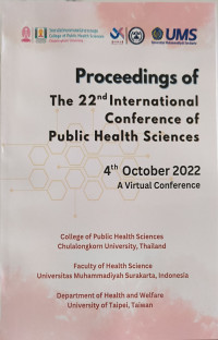 Proceeding of The 22nd Intenational Conference of Public Health Sciences