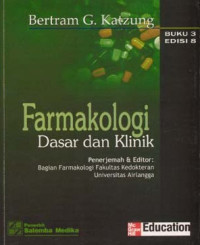 Farmakologi Dasar dan Klinik Edisi 3 Buku 8