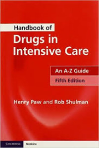 Handbook of Drugs in Intensive Care