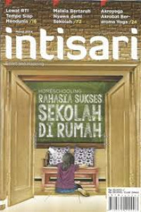 Intisari Maret 2014 : Homeschooling Rahasia Sukses Sekolah di Rumah