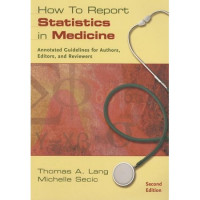 How To Report Statistic in Medicine