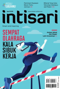 Intisari April 2019 : Sempat Olahraga Kala Sibuk Kerja