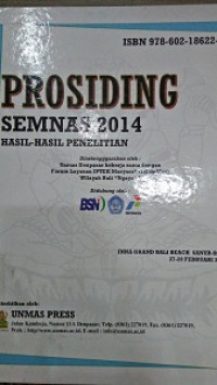 Prosiding Semnas 2014 Hasil-Hasil Penelitian