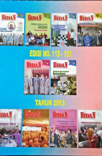 Bundel Bidan edisi N0.112-121 VOL.xvii, N0 1 Tahun 2013