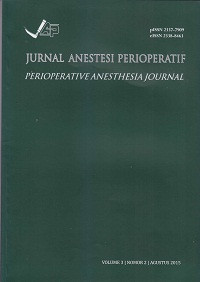 Jurnal Anestesi Perioperatif (Perioperative Anesthesia Journal) Volume 3, Nomor 2, Agustus 2015