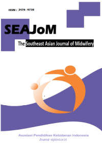 SEAJoM : The Southeast Asian Journal of Midwifery (Vol.2 No. 1, Oktober 2016)