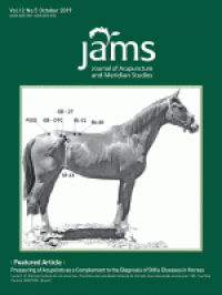 Journal of Acupuncture & Meridian Studies Volume 12 Issue 5 Tahun 2019