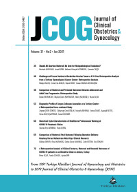 Image of Journal of Clinical Obstetrics & Gynecology Volume 31 No. 2 Jun 2021